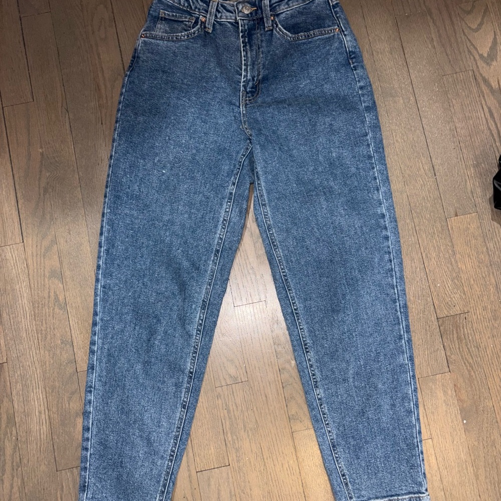 Target Wild Fable Women’s Super High Rise Tapered Jeans Medium Wash Size 2